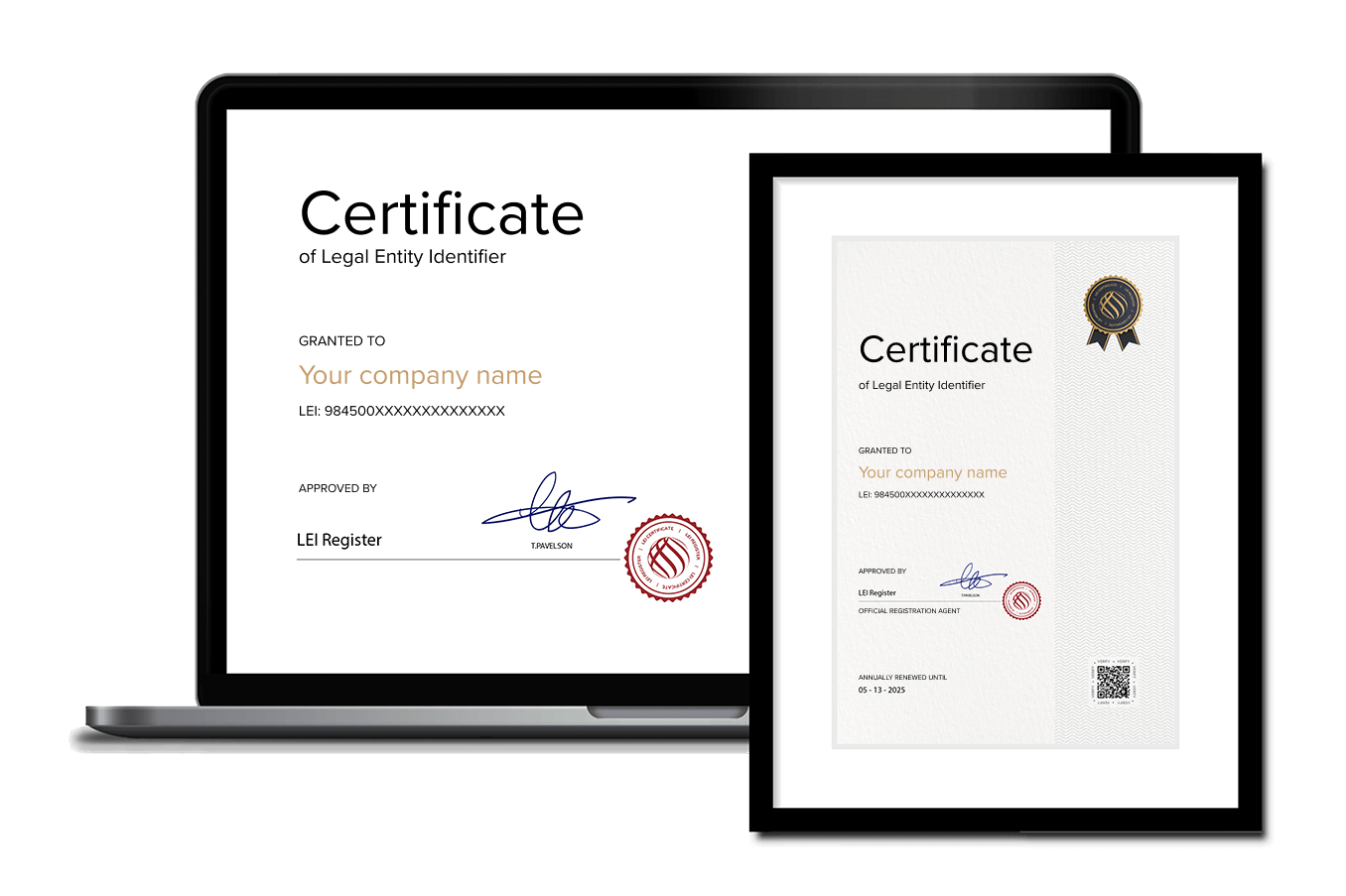 Certifikát LEI